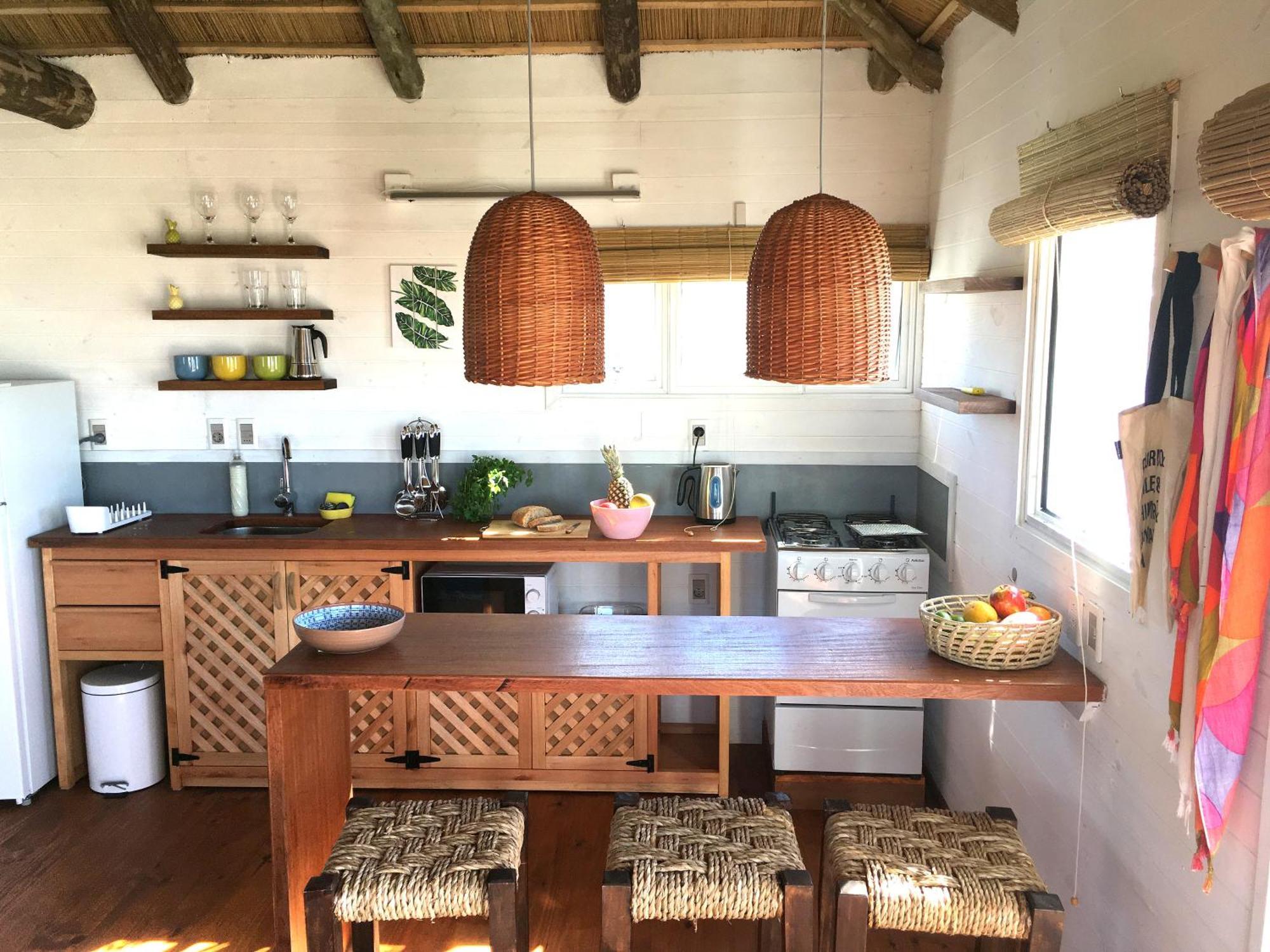 Cabanas Punta Papaya Punta Del Diablo Exteriör bild