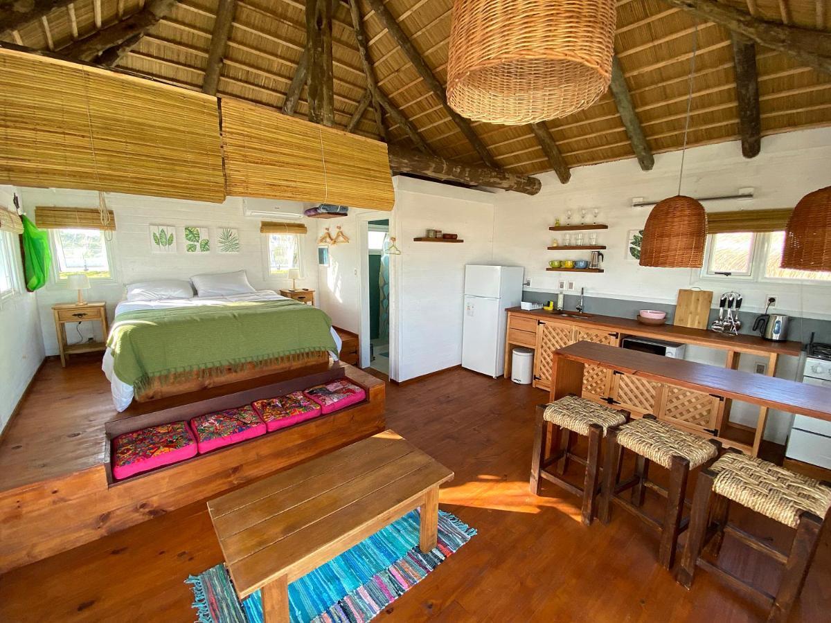 Cabanas Punta Papaya Punta Del Diablo Exteriör bild